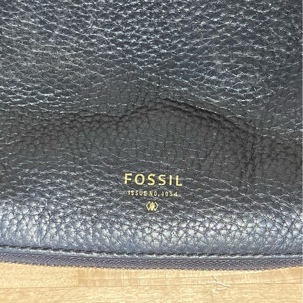 Fossil Crossbody Black Leather Bag - Picture 11 of 14